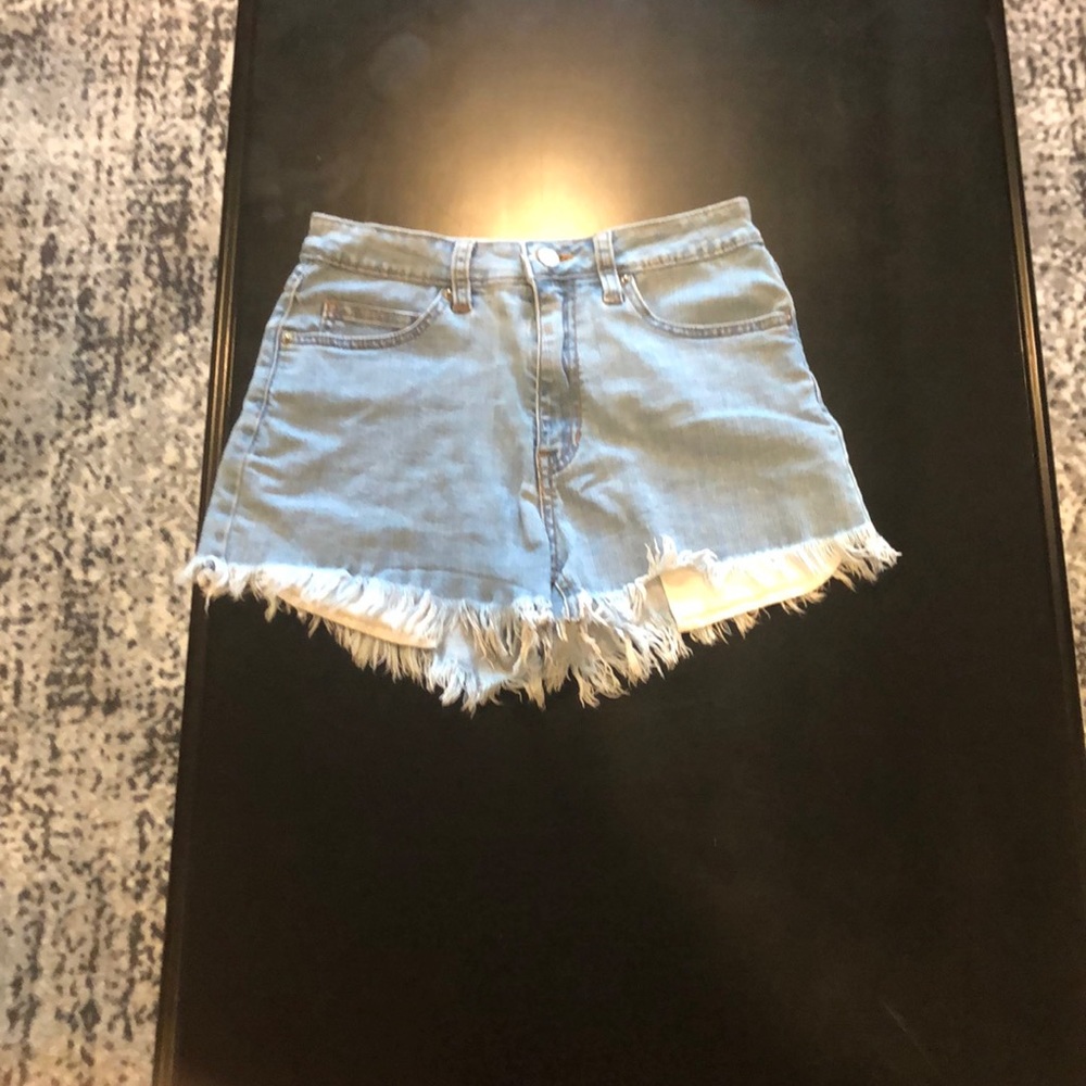 Frilly Jean Shorts